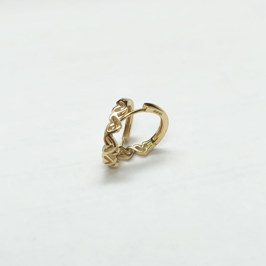HUGGIES ORO 14K 1.4 (NUEVO)