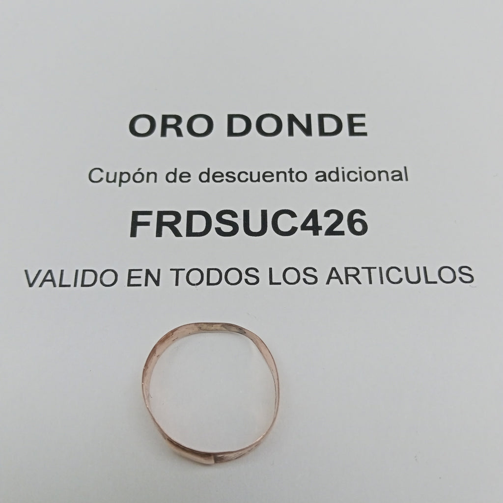 ANILLITO ORO 8 K 1.4 GRMS (SEMINUEVO)