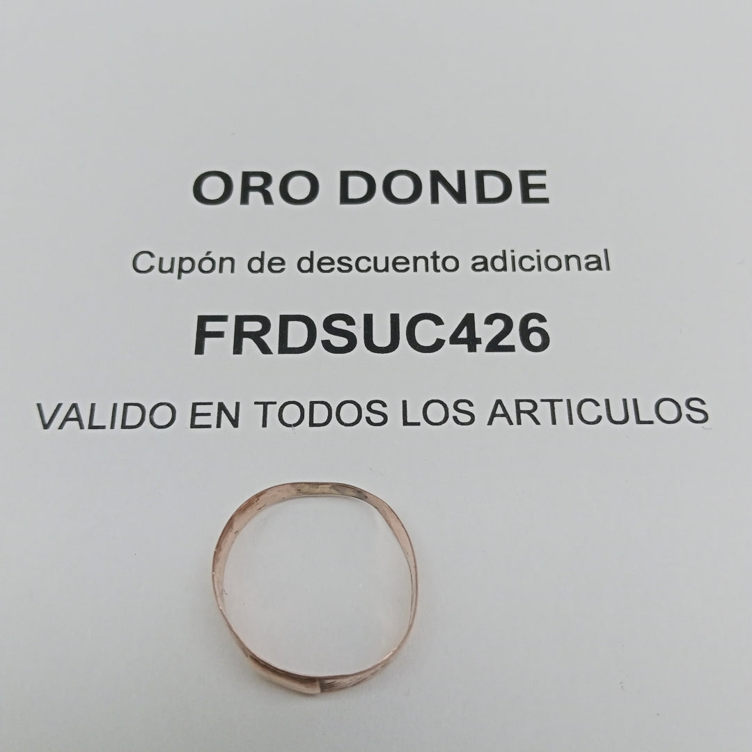 ANILLITO ORO 8 K 1.4 GRMS (SEMINUEVO)