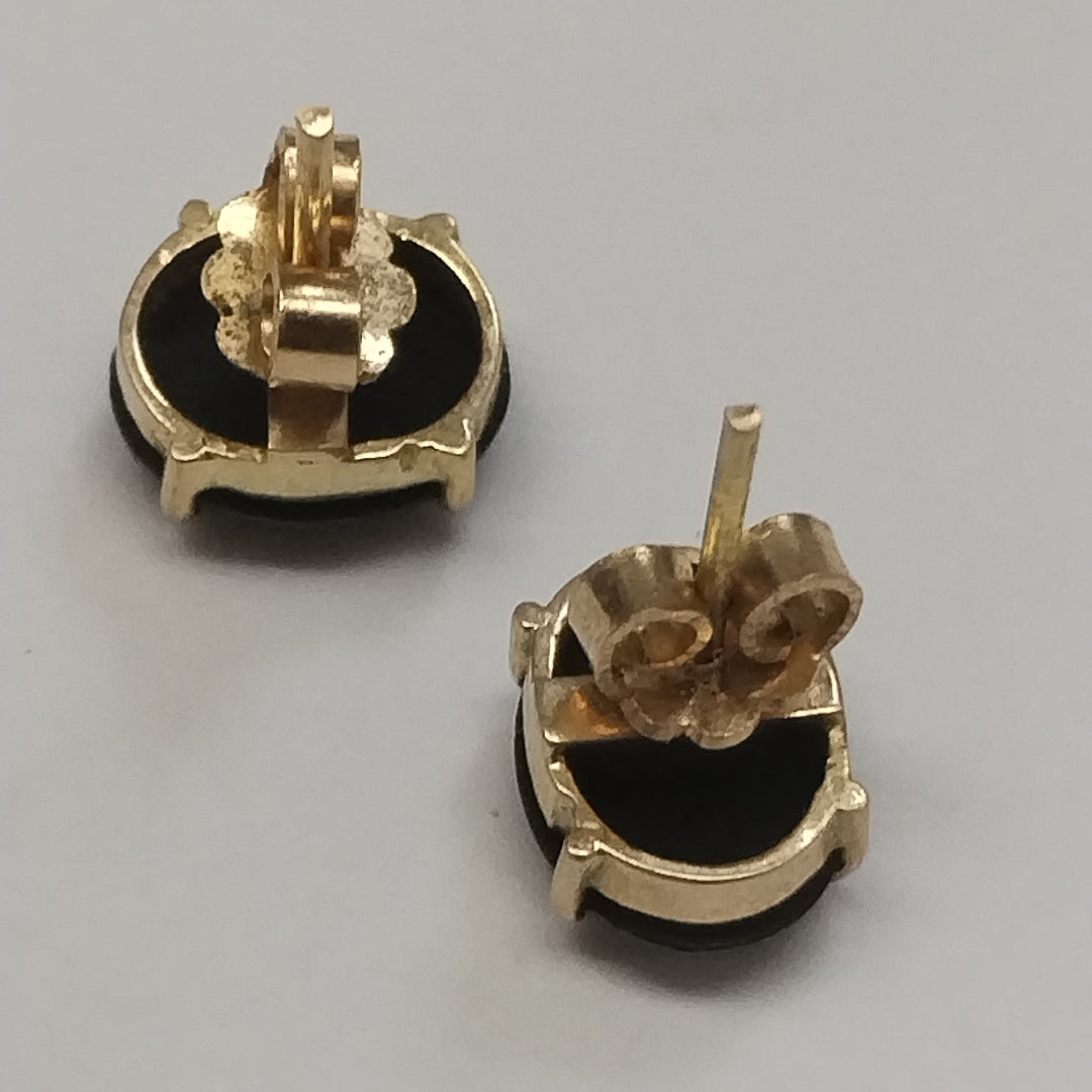 BROQUELES PAR ORO 14 K 2,10 GRMS (SEMINUEVO)