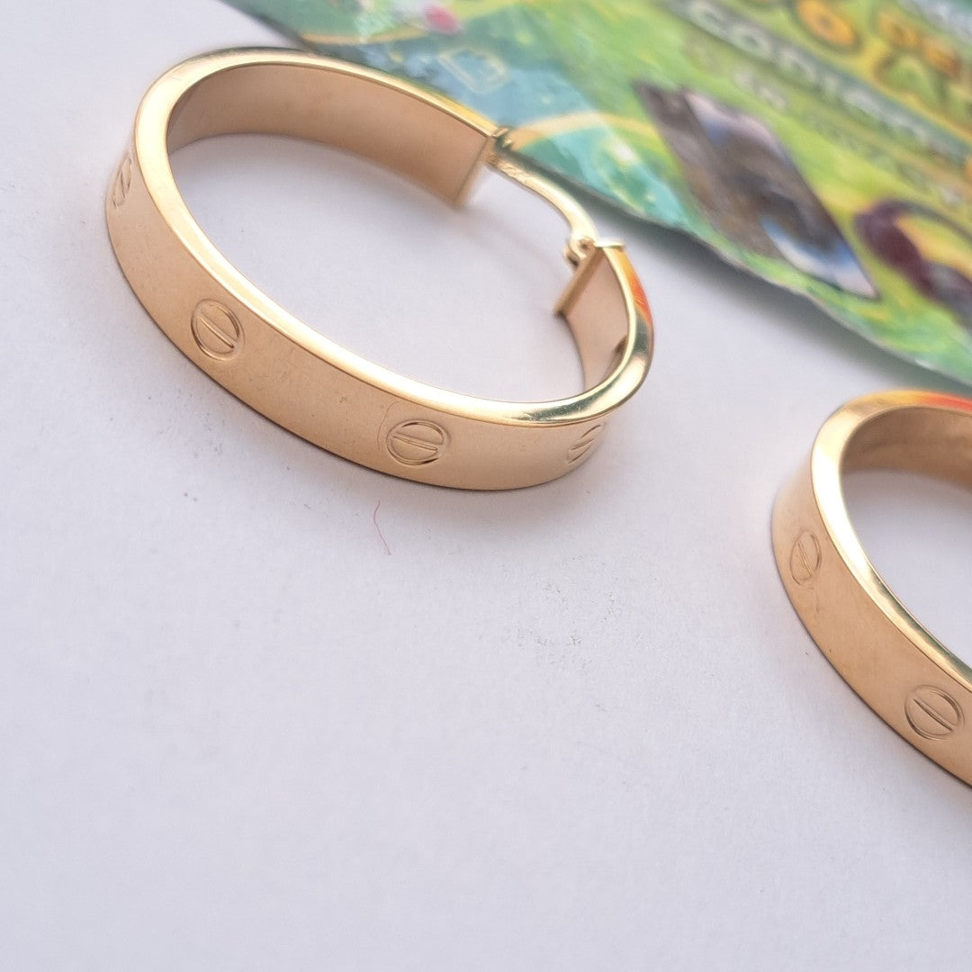ARRACADAS MONACO ORO 14K 3.7 (NUEVO)