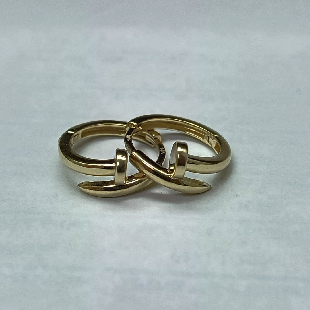 HUGGIES ORO 14K 2.4 (NUEVO)