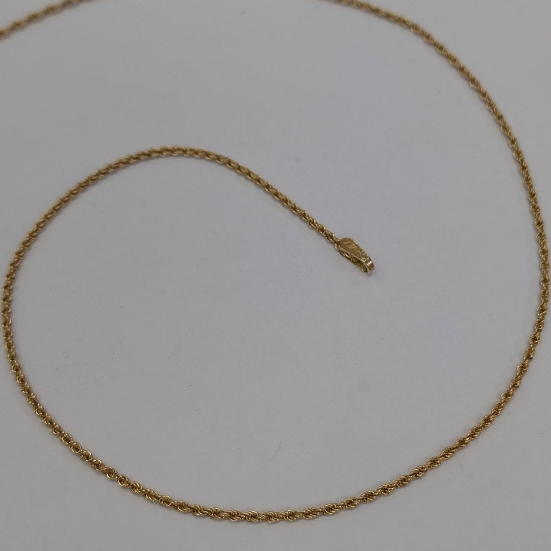 CADENA ORO 10 K 2,60 GRMS (SEMINUEVO)