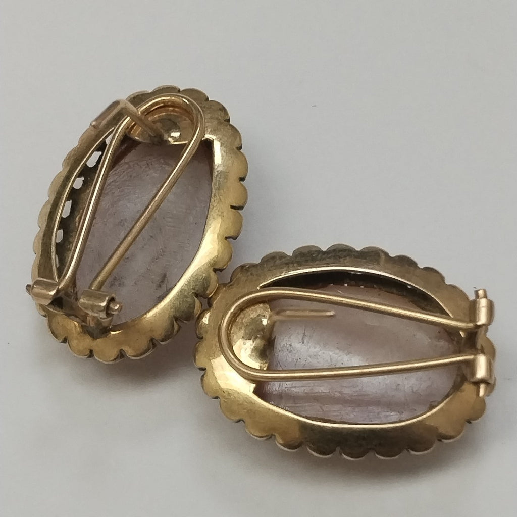 ARETES PAR ORO 8 K 6,10 GRMS (SEMINUEVO)