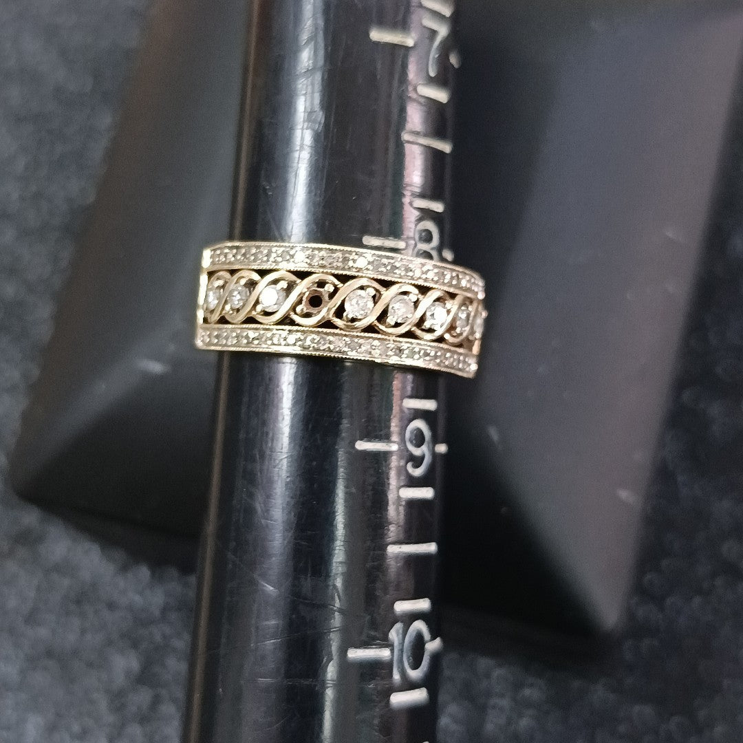 ANILLO ORO 10 K 5,00 GRMS (SEMINUEVO)