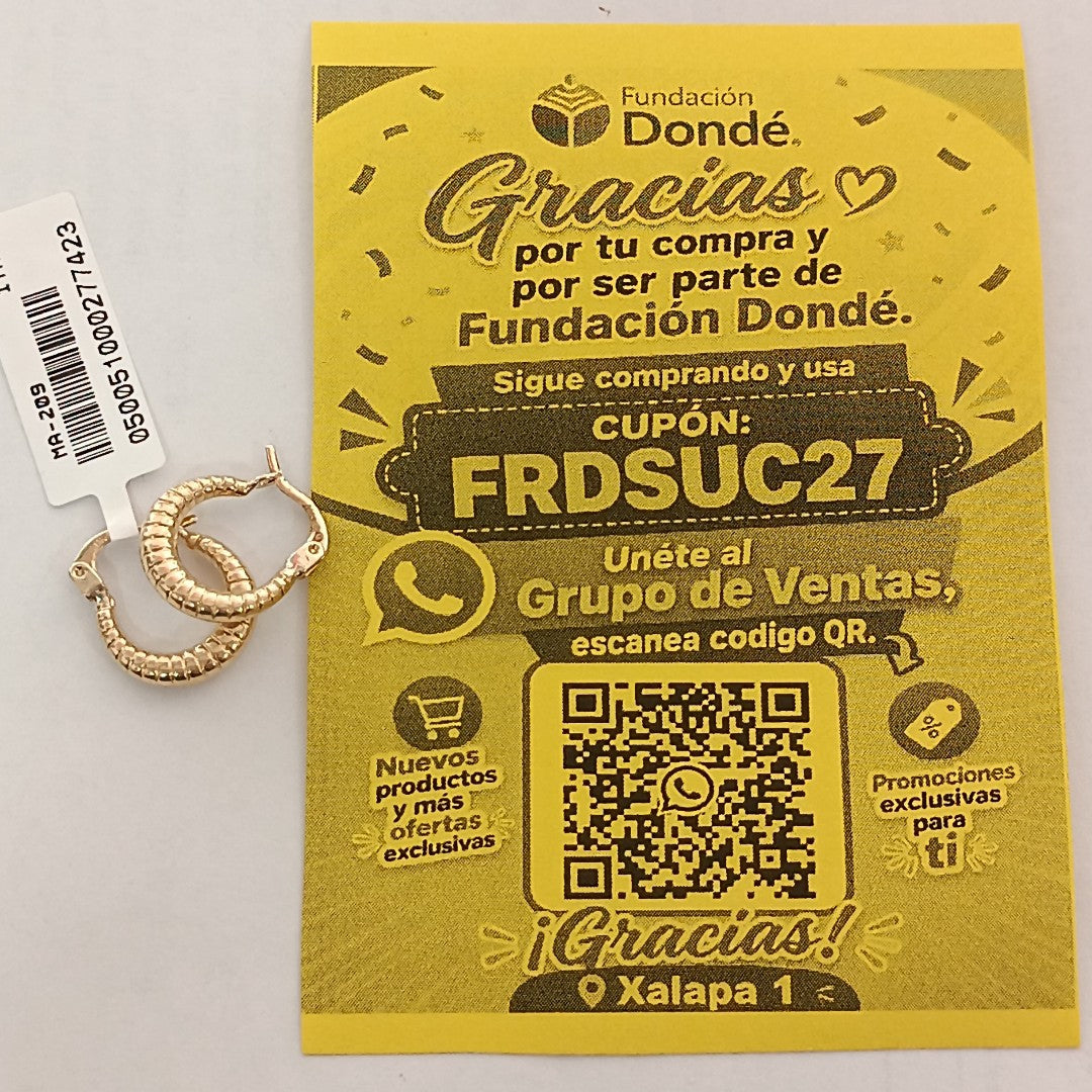 ARRACADAS ORO 10K 1 (NUEVO)
