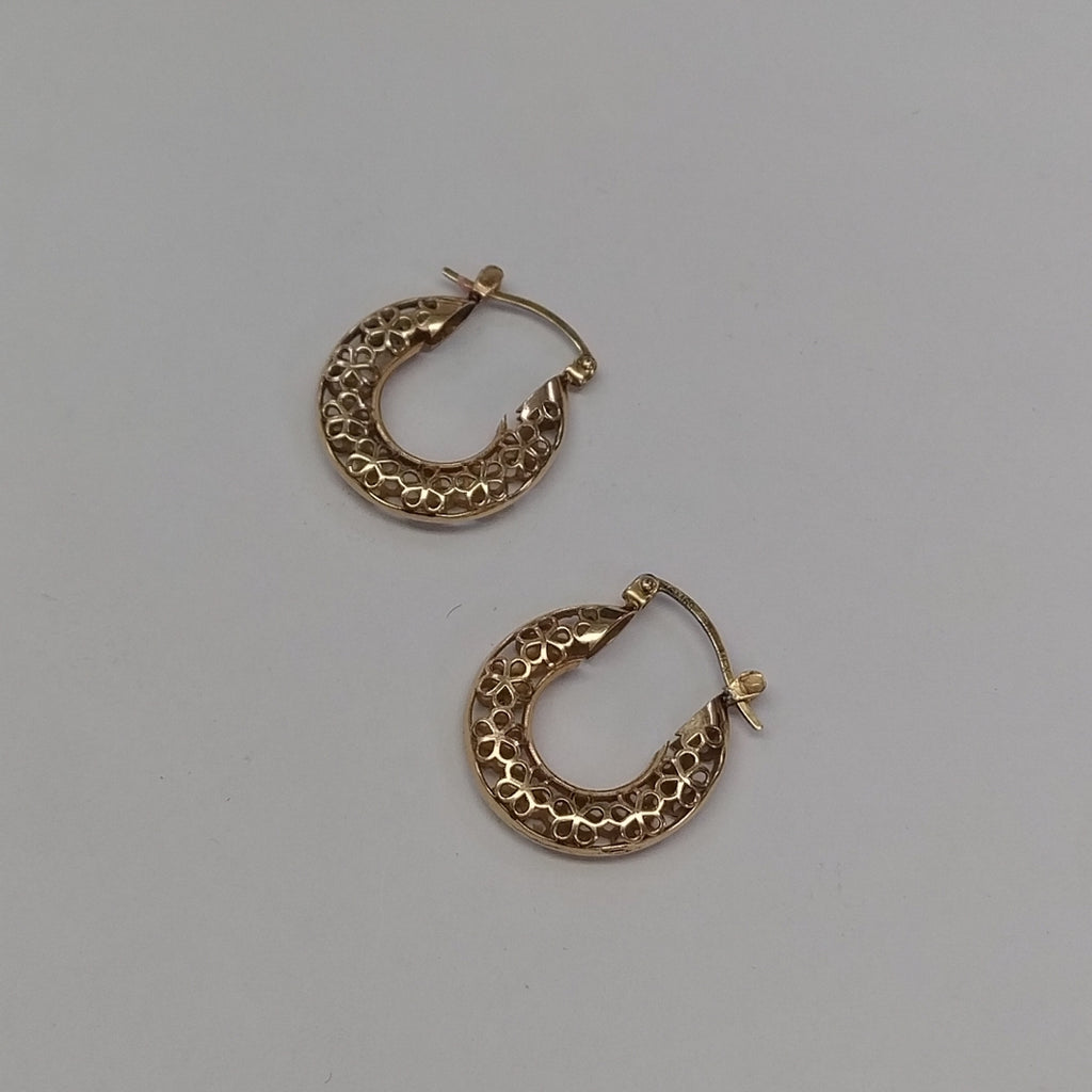 ARRACADAS PAR ORO 10 K 2,30 GRMS (SEMINUEVO)