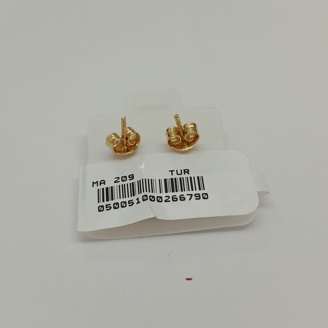 BROQUELES ORO 14K 0.8 (NUEVO)