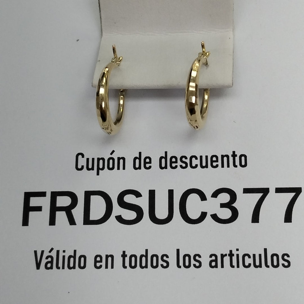 ARRACADAS ORO 14K 1.4 (NUEVO)