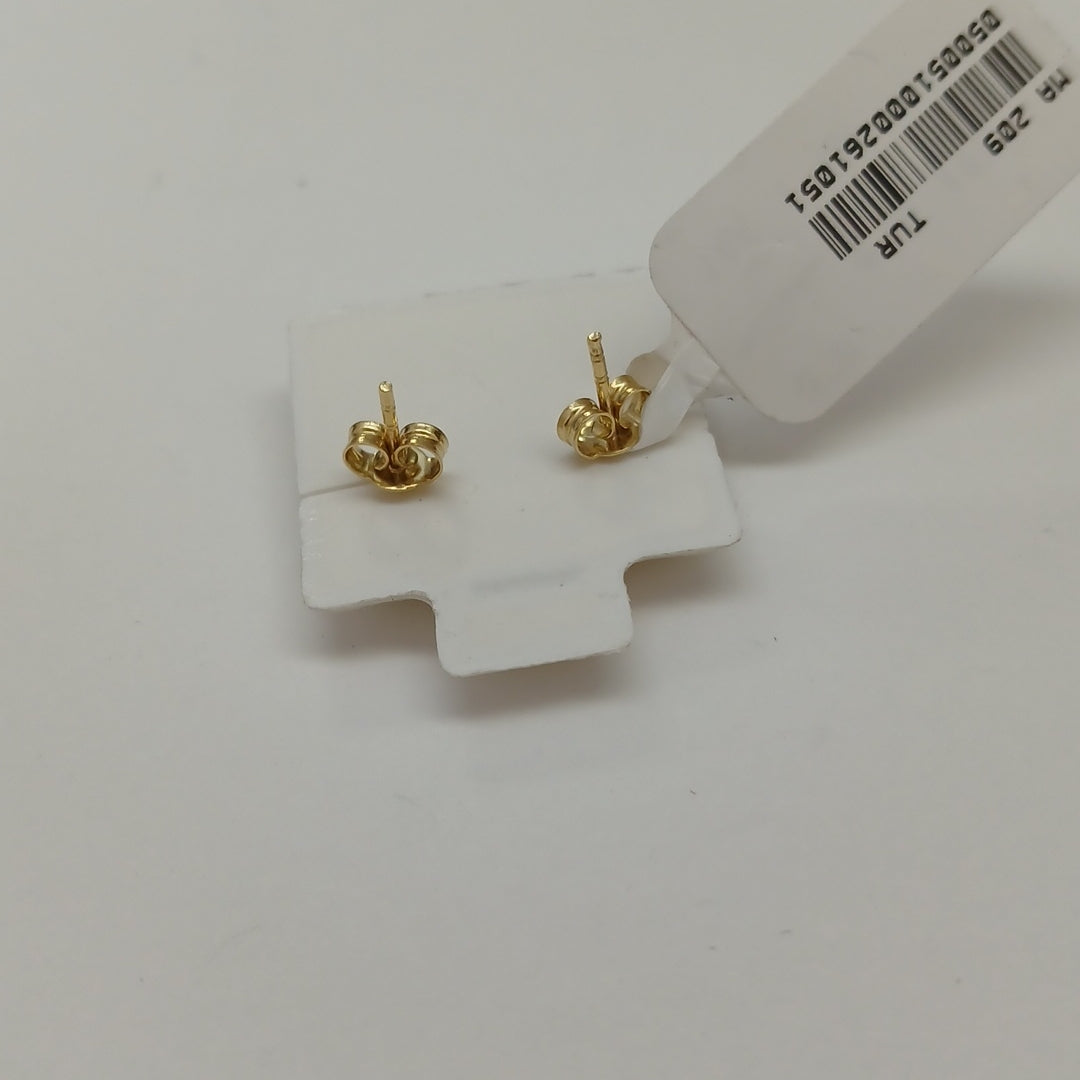 BROQUELES ORO 14K 1.1 (NUEVO)