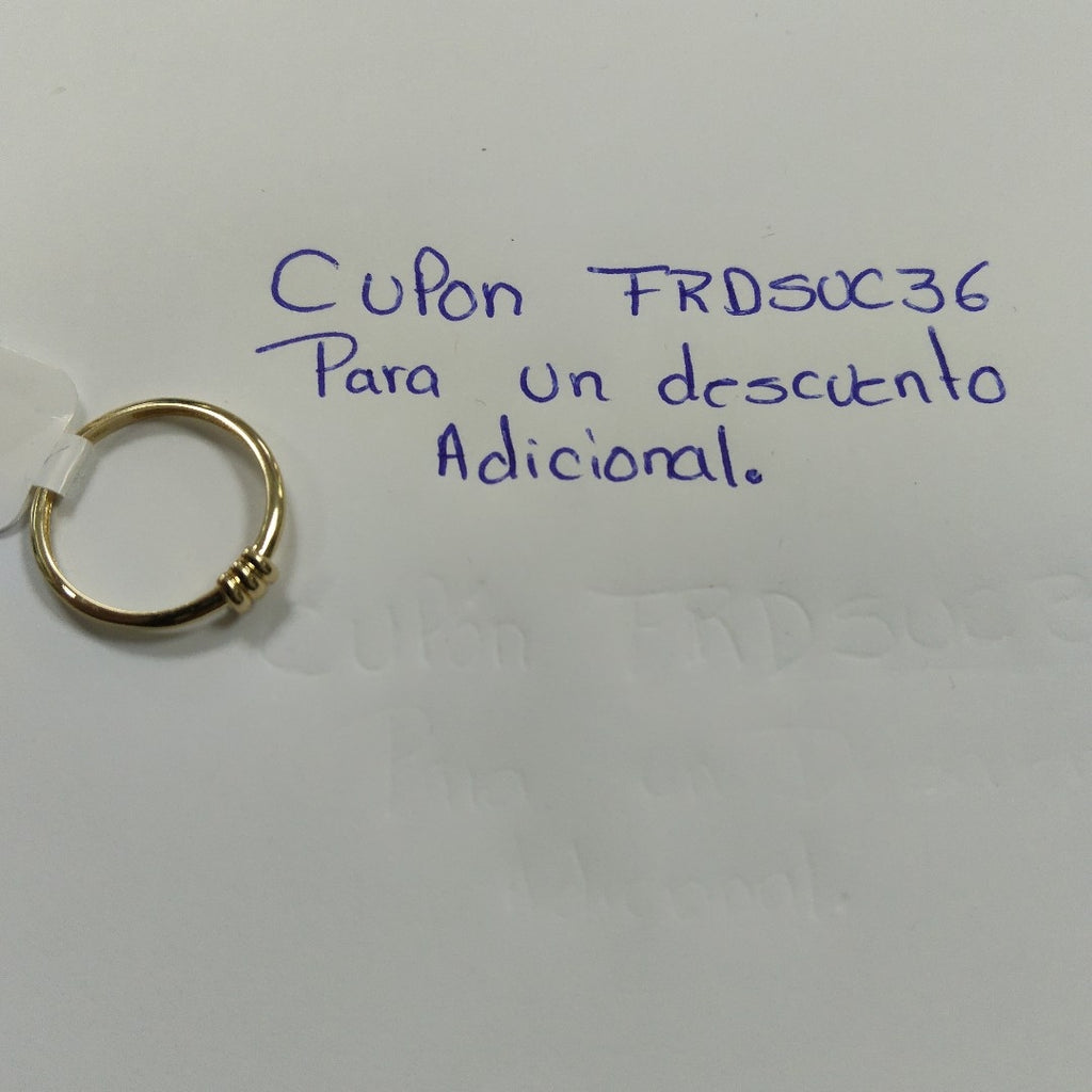 ANILLOS DAMA ORO 14K 1.4 (NUEVO)
