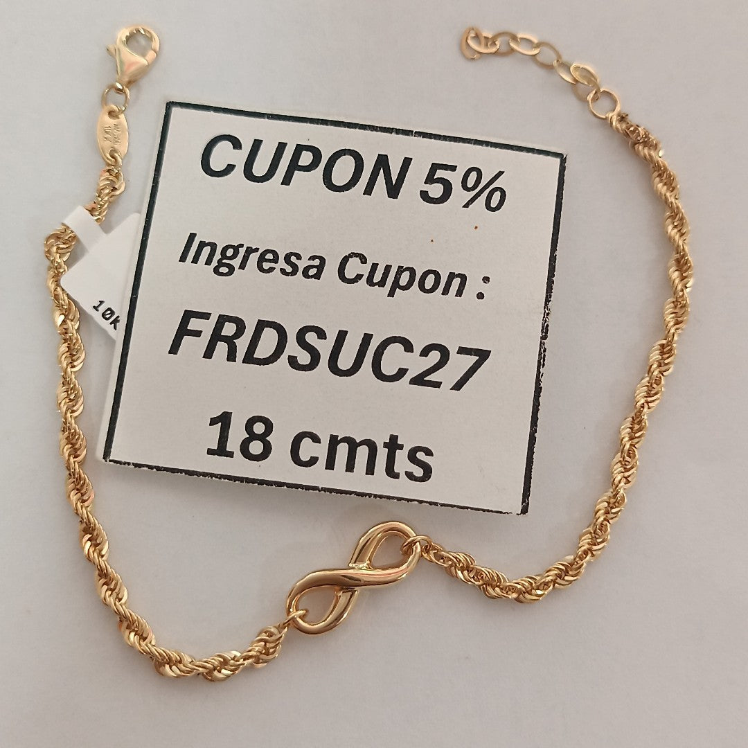 PULSERAS DAMA ORO 10K 1.7 (NUEVO)