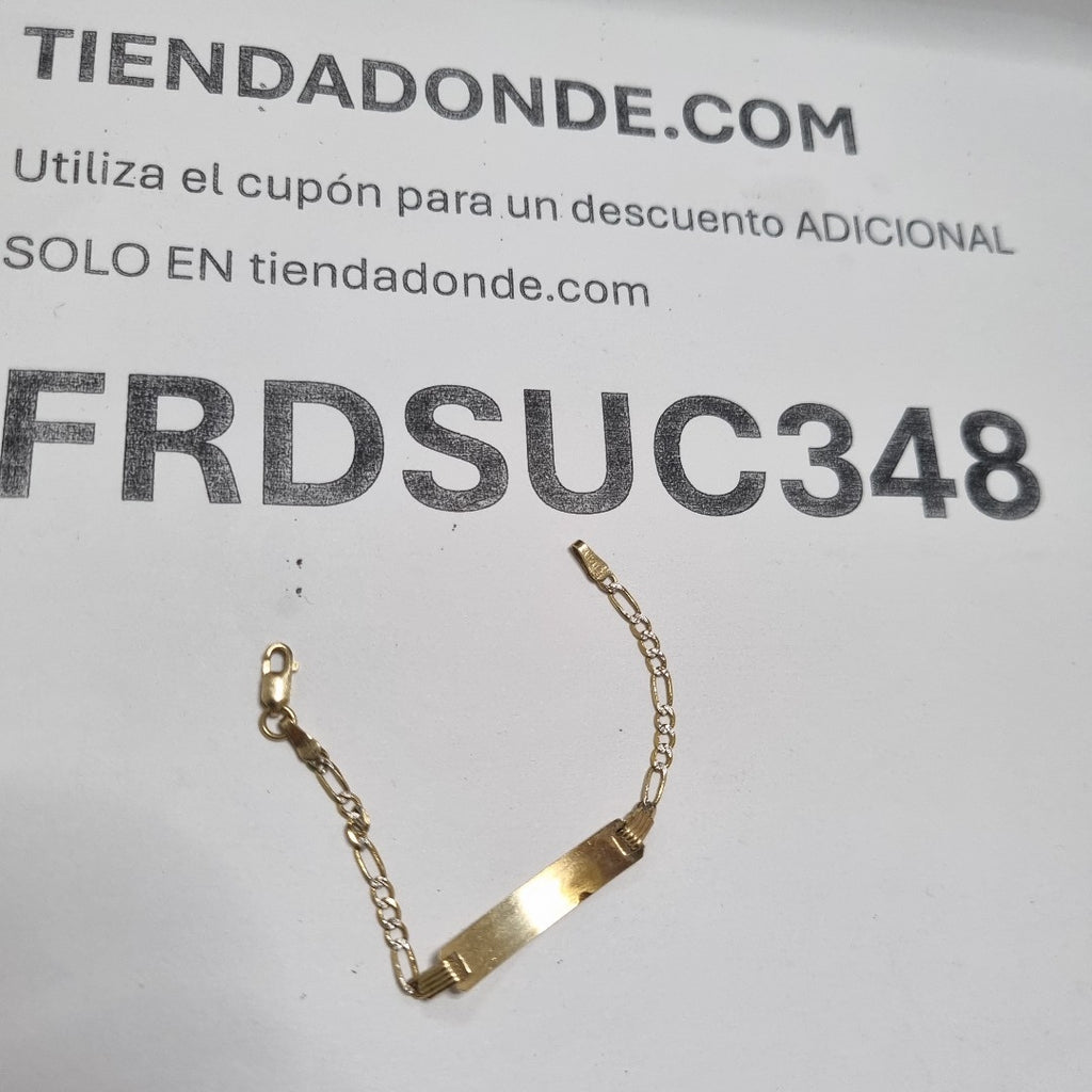 ESCLAVA ORO 14 K 2,30 GRMS (SEMINUEVO)