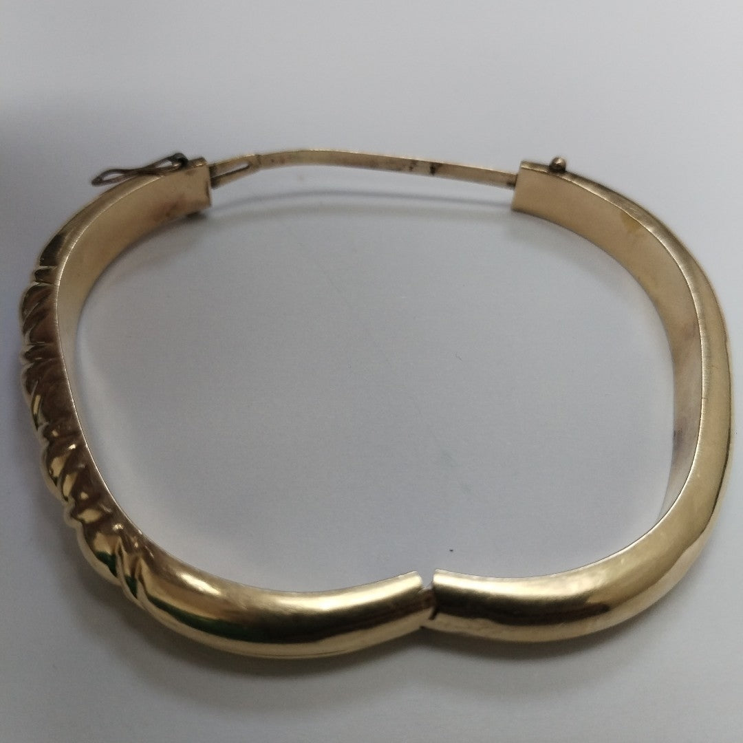 PULSERA RIGIDA ORO 14 K 13,20 GRMS (SEMINUEVO)