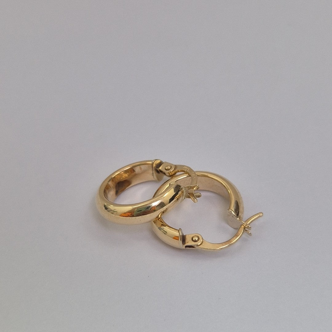 ARRACADAS PAR ORO 14 K 1,30 GRMS (SEMINUEVO)