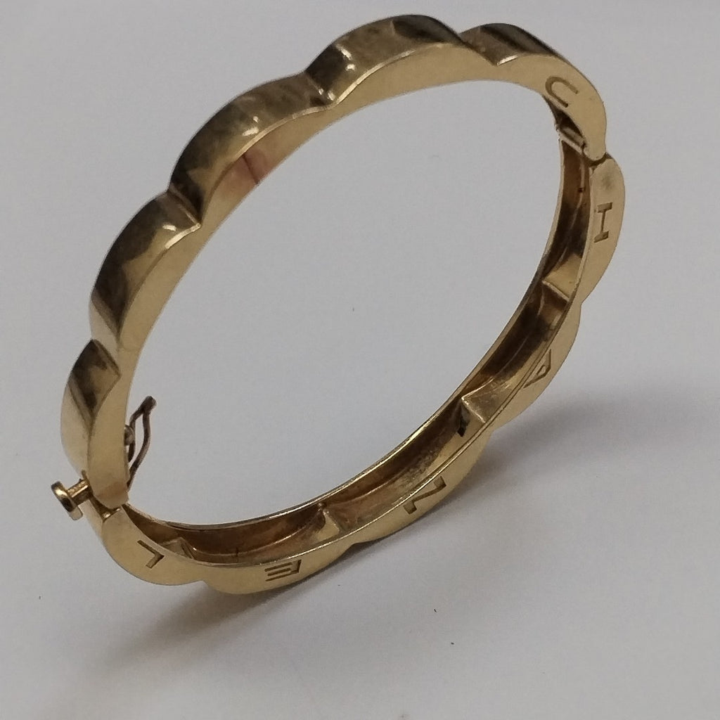 PULSERA RIGIDA ORO 14 K 24,20 GRMS (SEMINUEVO)