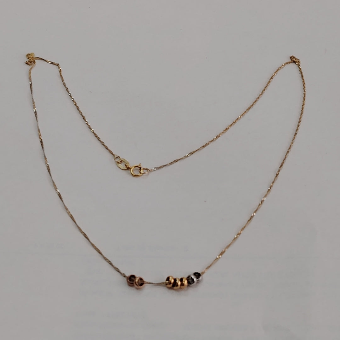 CADENA ORO 14 K 1,00 GRMS (SEMINUEVO)