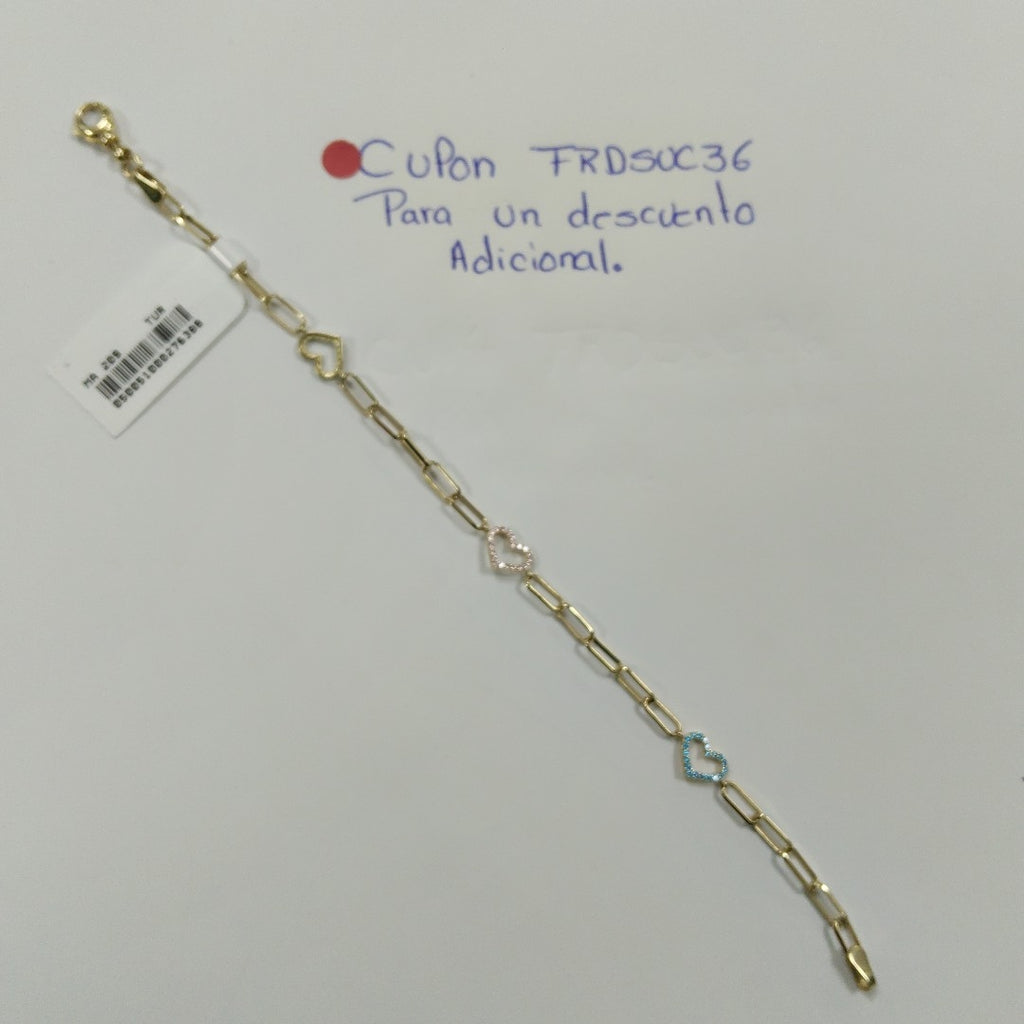 PULSERAS DAMA ORO 14K 3.3 (NUEVO)
