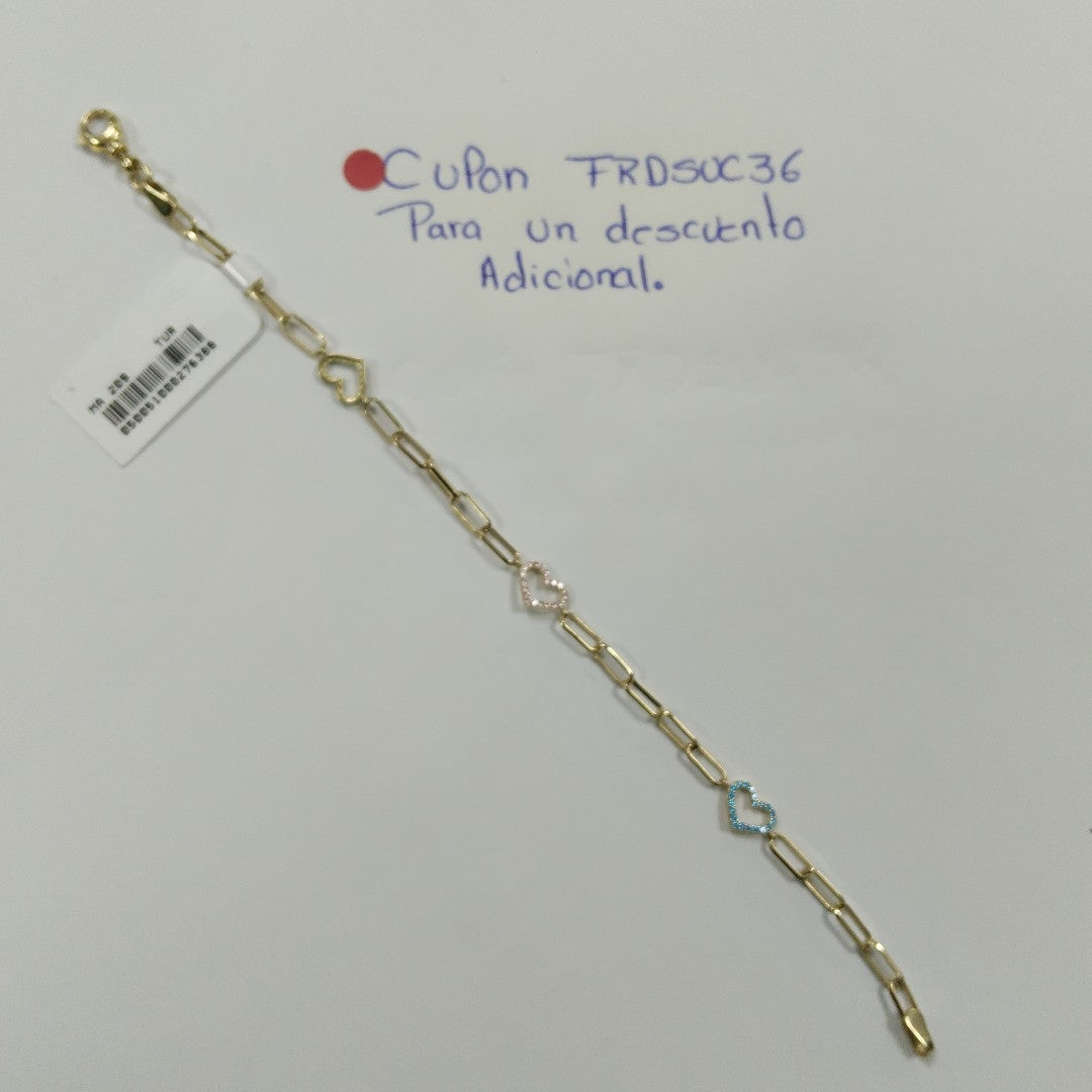PULSERAS DAMA ORO 14K 3.3 (NUEVO)