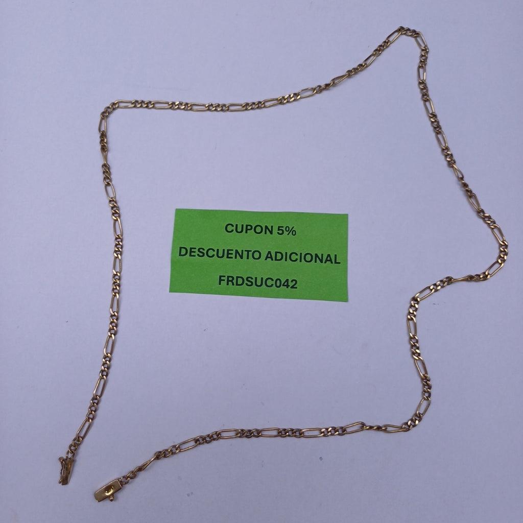 CADENA ORO 14 K 11 GRMS (SEMINUEVO)