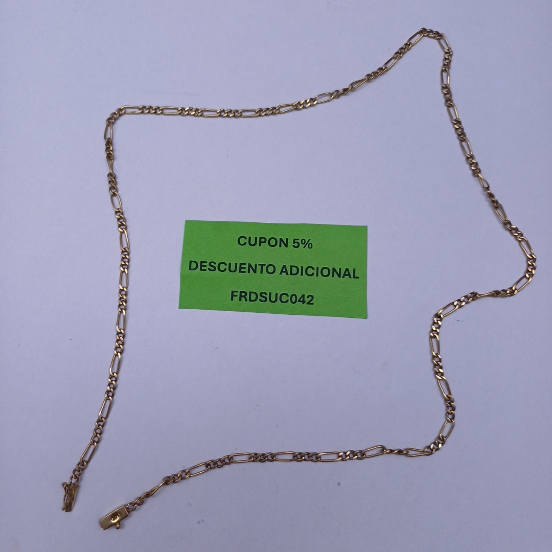 CADENA ORO 14 K 11 GRMS (SEMINUEVO)