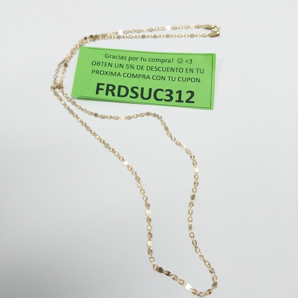 CADENA ORO 10 K 1.3 GRMS (SEMINUEVO)