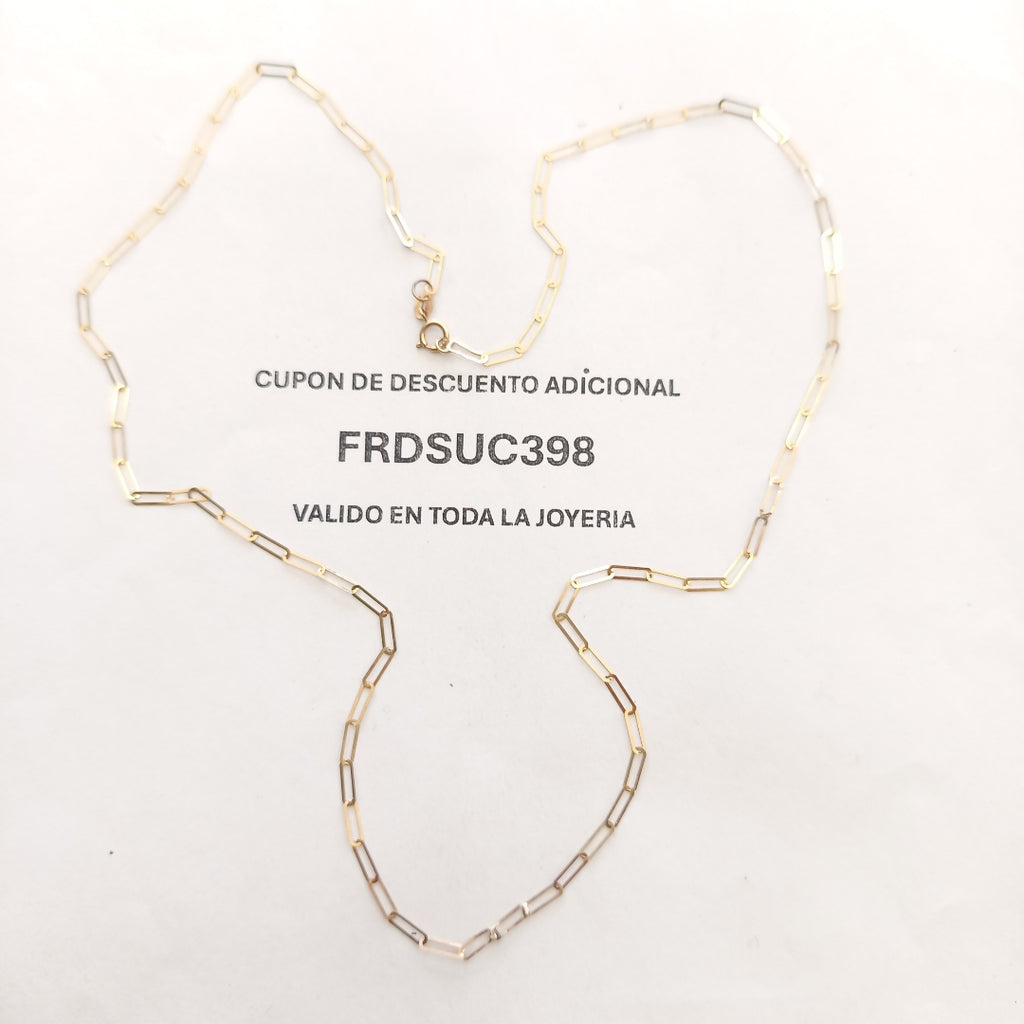 CADENA ORO 10 K 0,70 GRMS (SEMINUEVO)