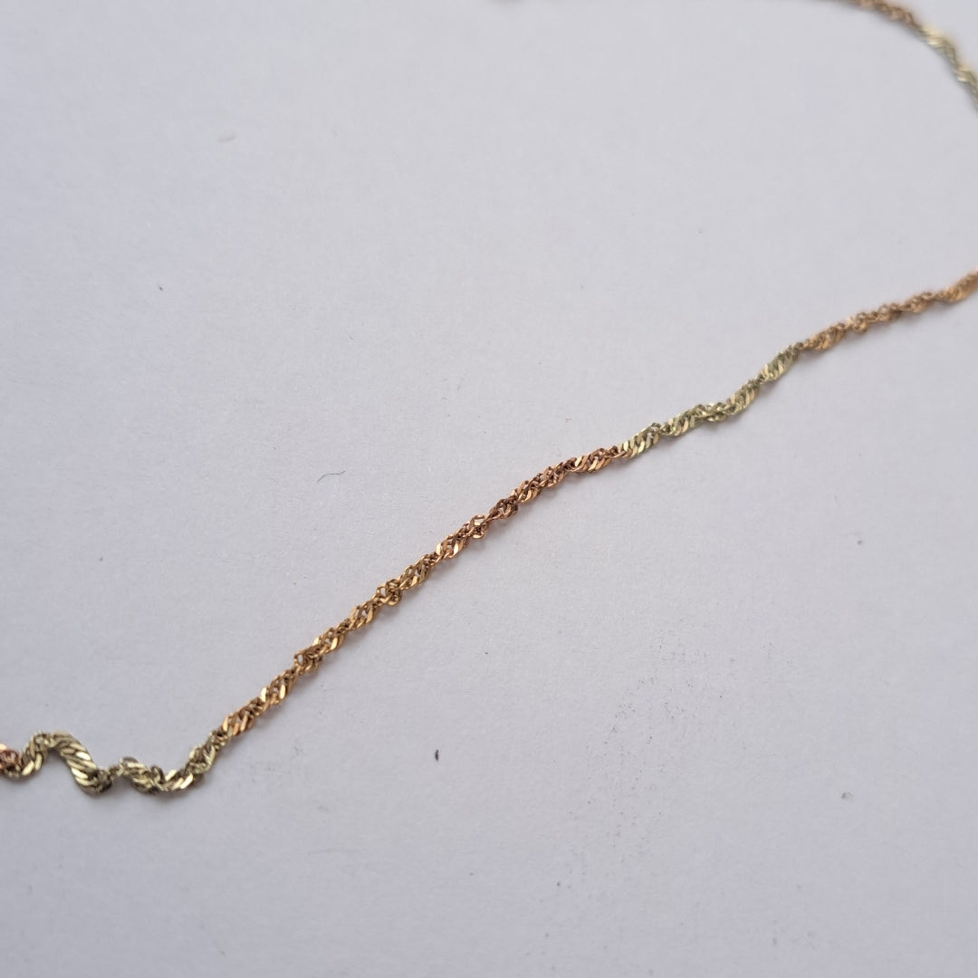 CADENA ORO 10 K 1,20 GRMS (SEMINUEVO)