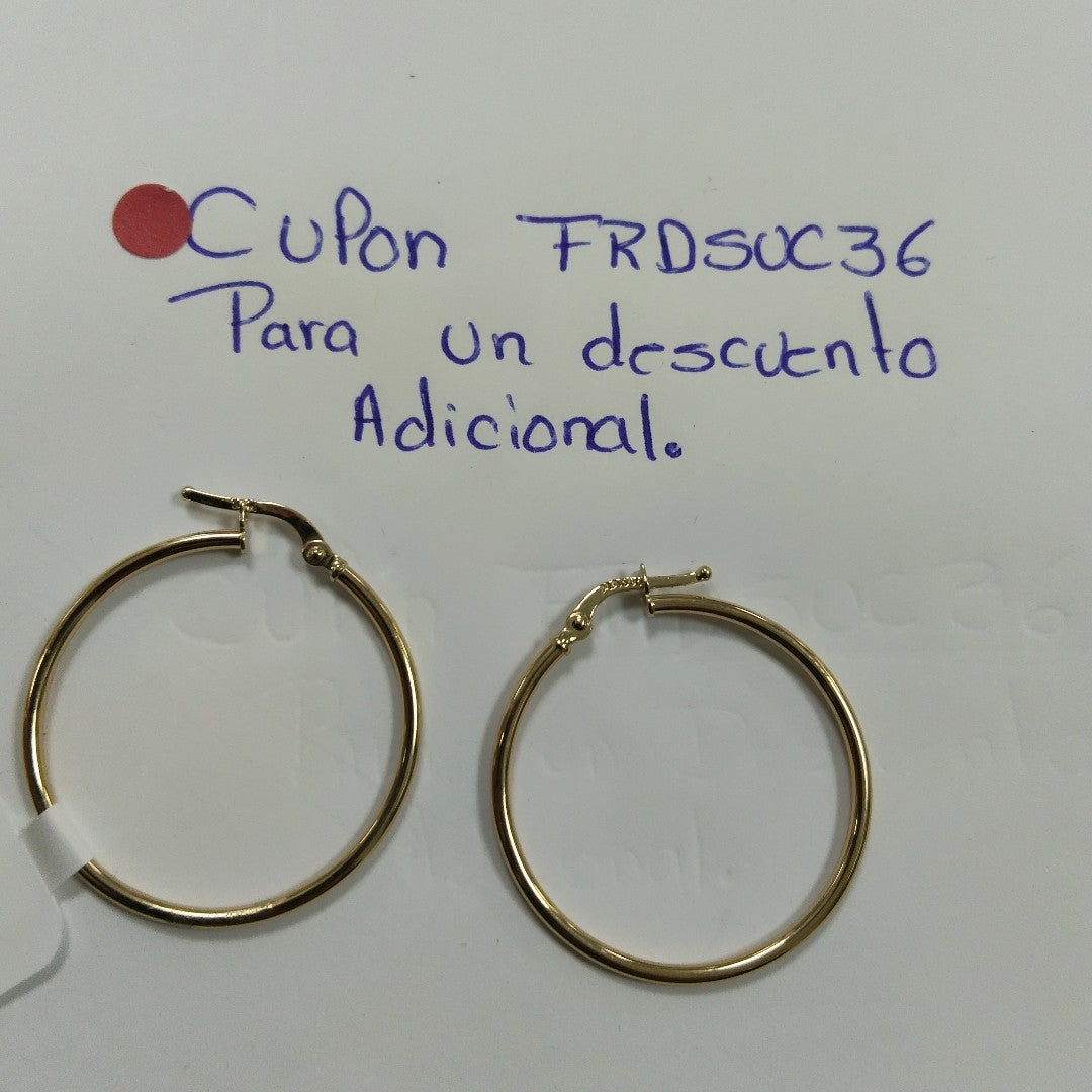 ARRACADAS ORO 14K 1.2 (NUEVO)