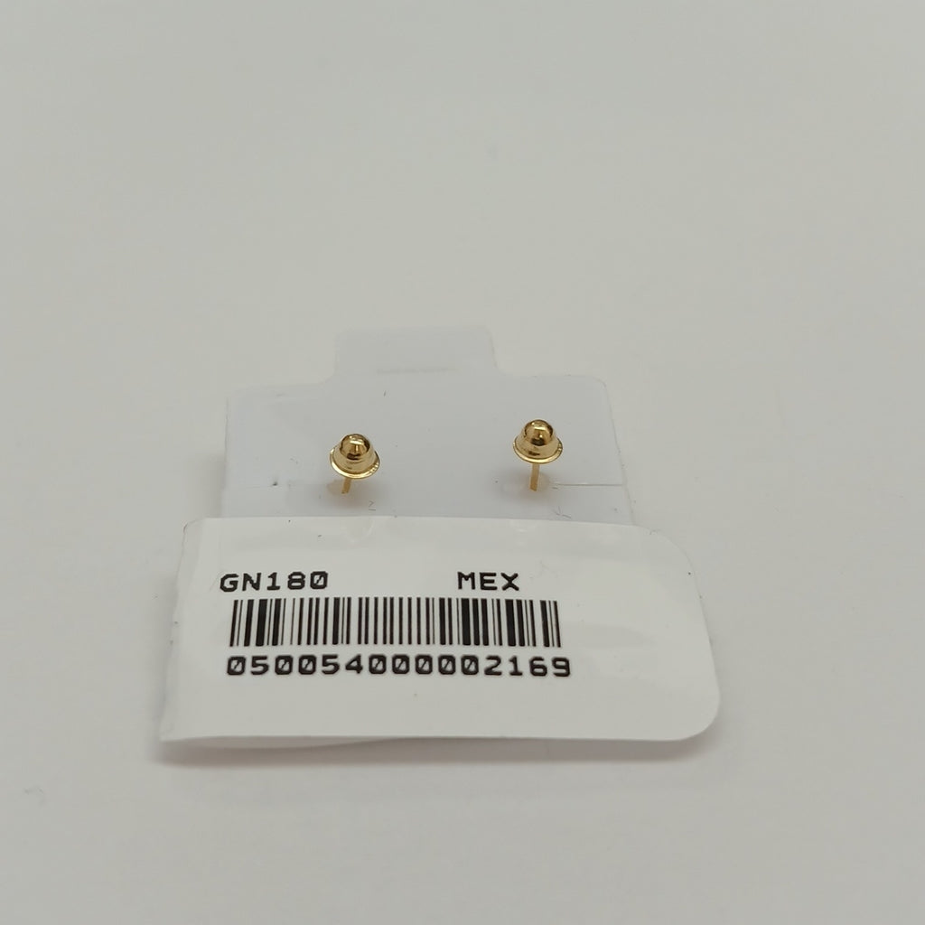 BROQUELES BROQUE FIG CEREZA C ESMALTE 14K 0.2203 GR (NUEVO)