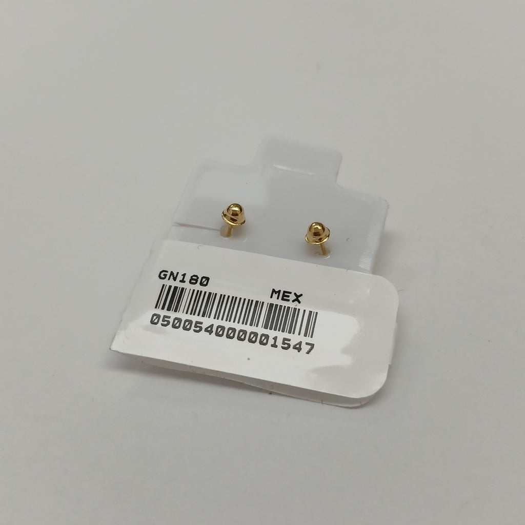BROQUELES BROQUEL FIG FLOR C CIRCONIA 14K 0.2581 GR (NUEVO)