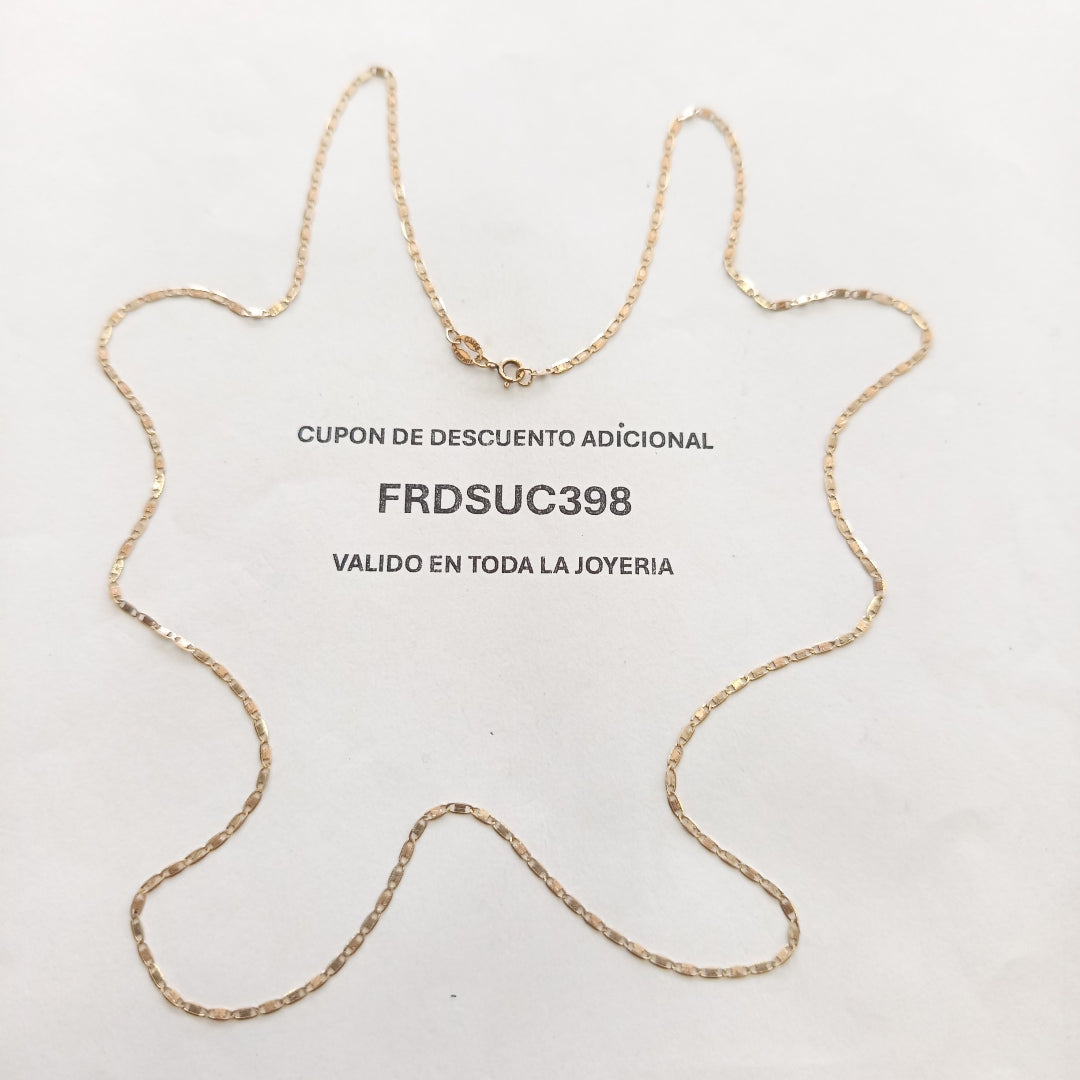 CADENA ORO 10 K 1.9 GRMS (SEMINUEVO)