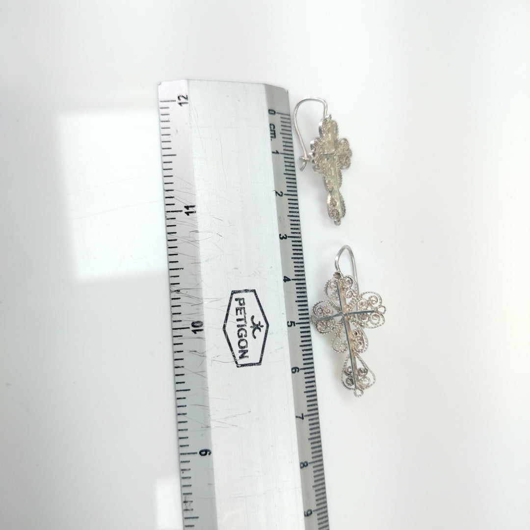 ARETES PAR PLATA 3.3 GRMS (SEMINUEVO)