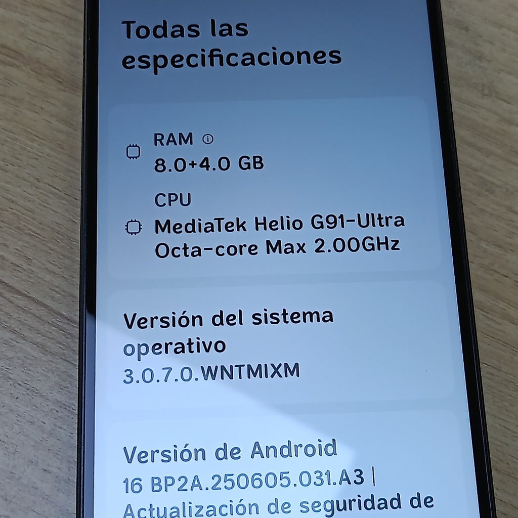 CELULAR XIAOMI REDMI 13 24049RN28L (2024) 256 GB 8 GB RAM (SEMINUEVO)