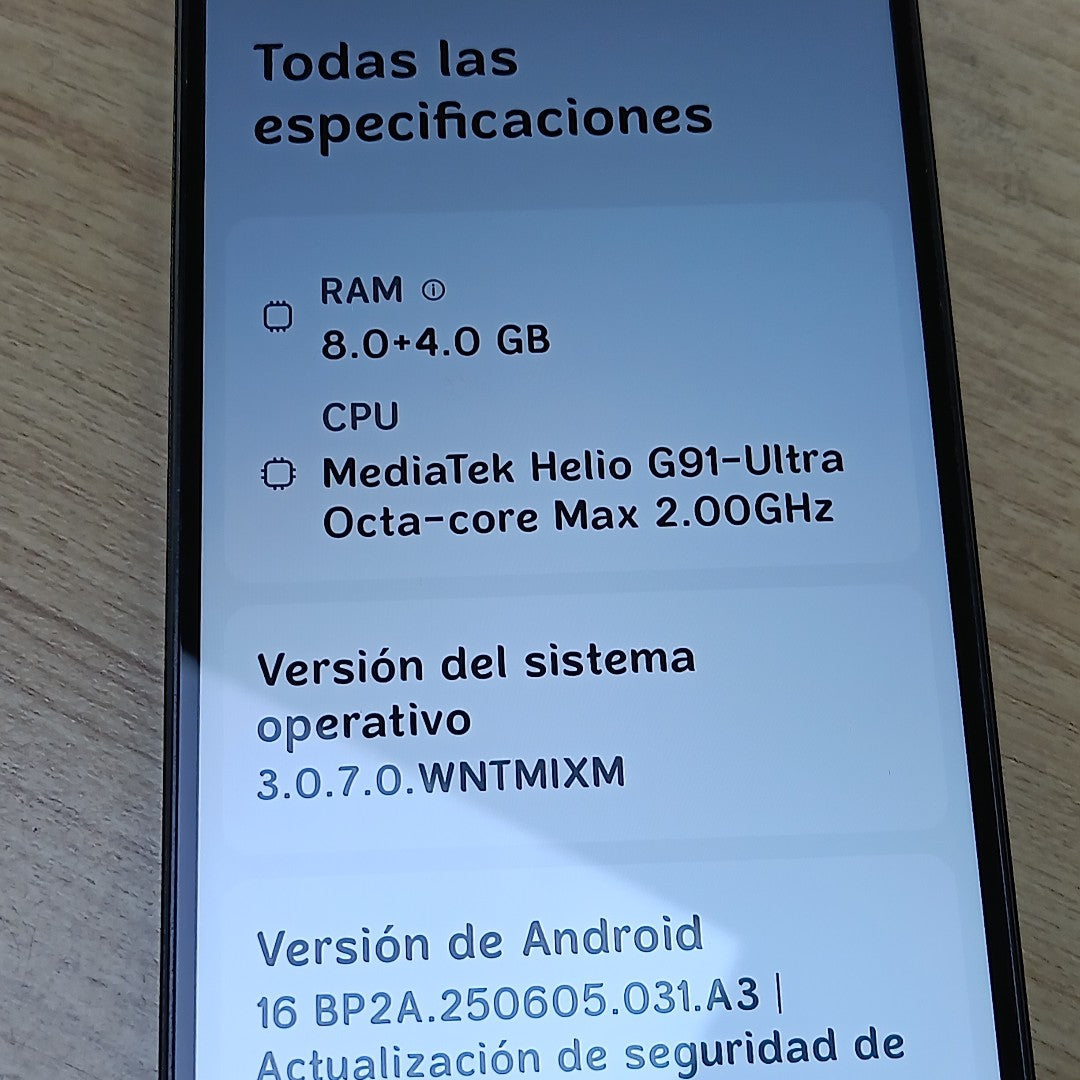CELULAR XIAOMI REDMI 13 24049RN28L (2024) 256 GB 8 GB RAM (SEMINUEVO)