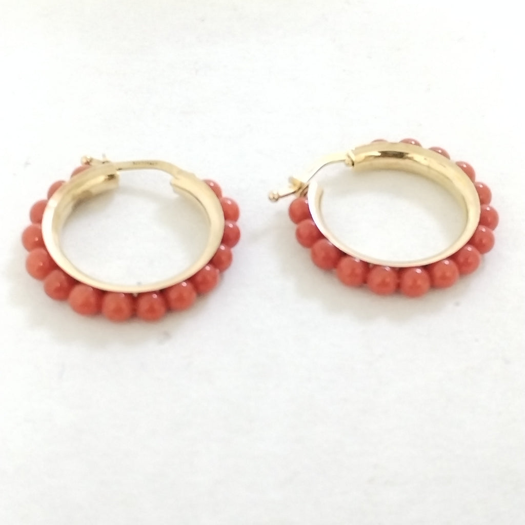 ARRACADAS PAR ORO 14 K 2.8 GRMS (SEMINUEVO)