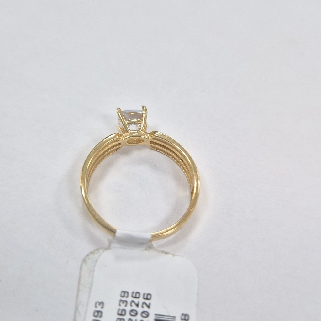ANILLITO,SOLITARIO ORO 14 K 2,10 GRMS (SEMINUEVO)