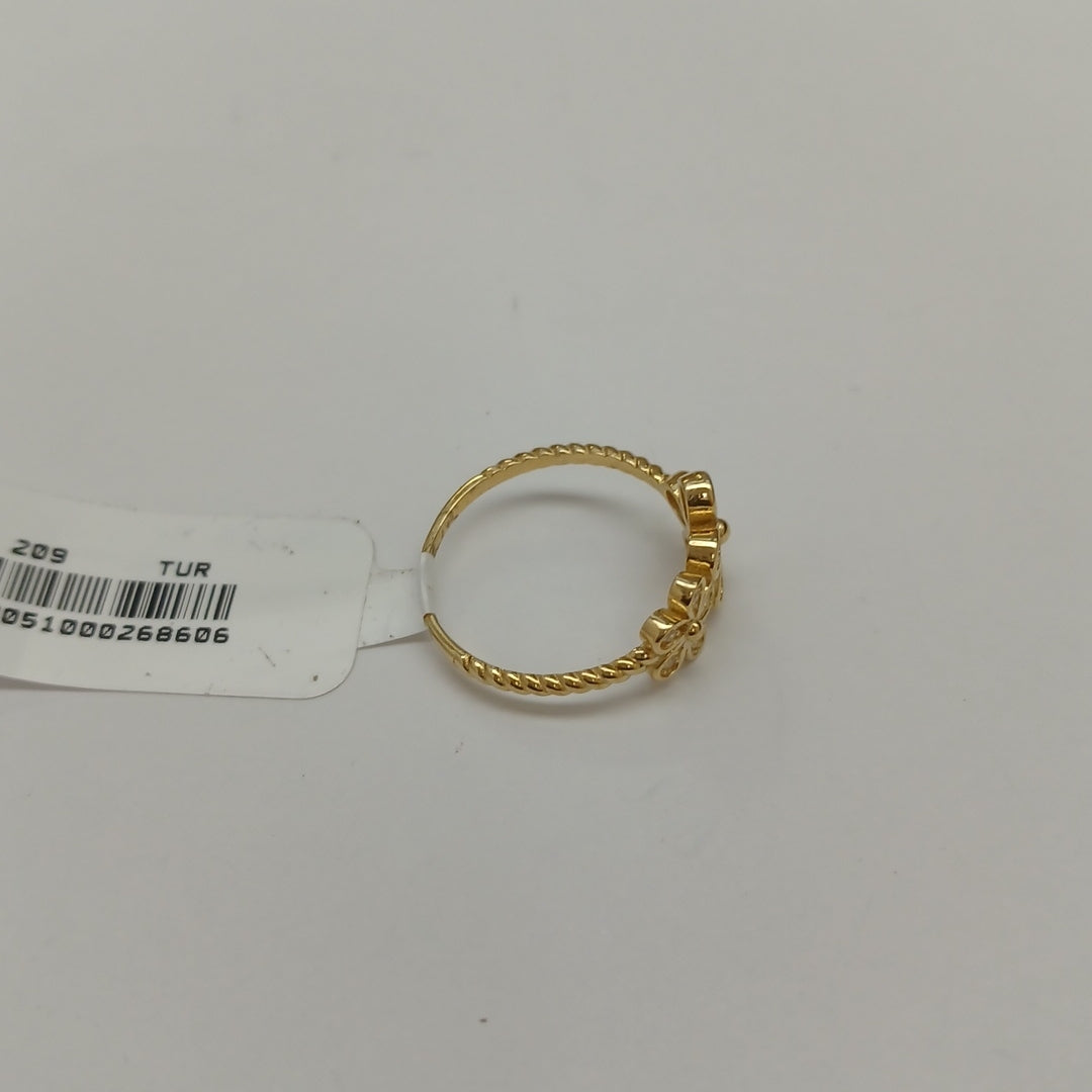 ANILLOS DAMA ORO 14K 2 (NUEVO)