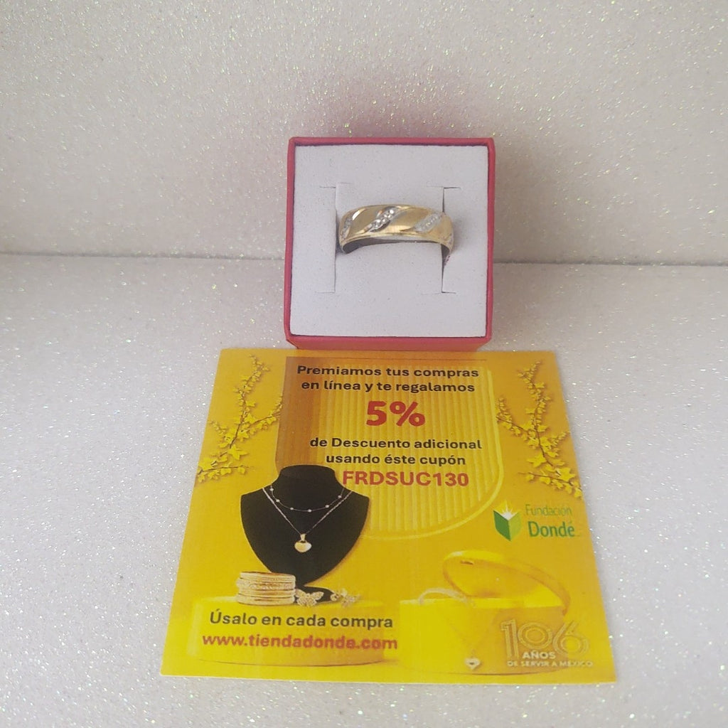 ARGOLLA ORO 14 K 1.6 GRMS (SEMINUEVO)