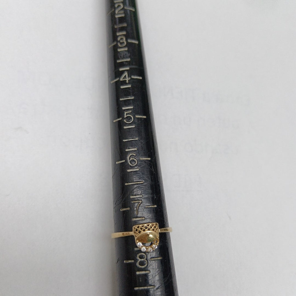 ANILLO ORO 14 K 1,60 GRMS (SEMINUEVO)