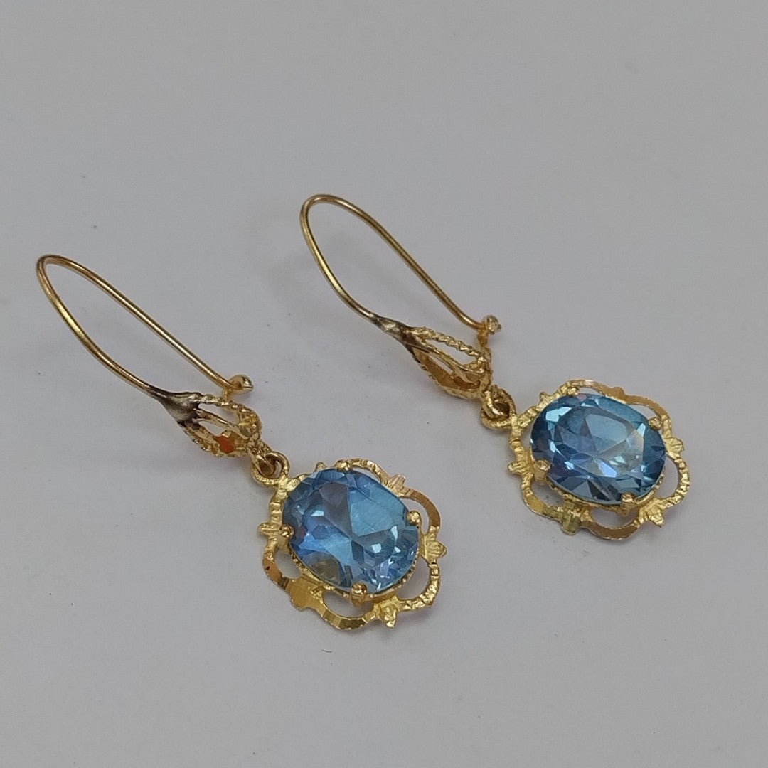 ARETES PAR ORO 14 K 3,30 GRMS (SEMINUEVO)