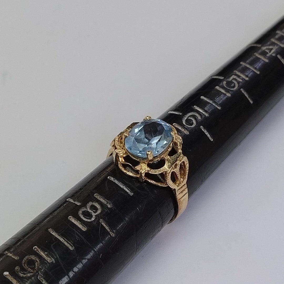ANILLO ORO 14 K 2,90 GRMS (SEMINUEVO)