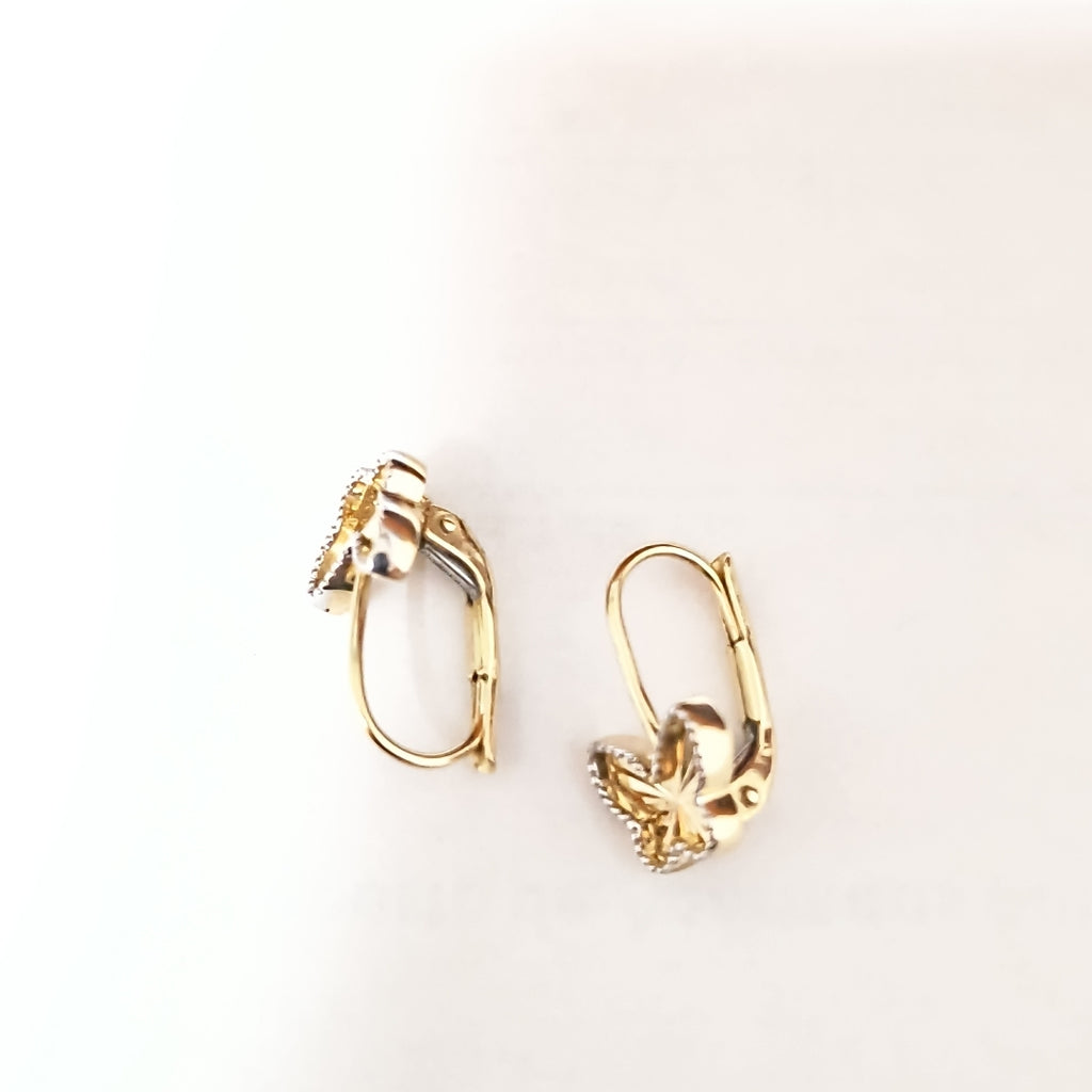 BROQUELES ORO 14K 1.7 (NUEVO)
