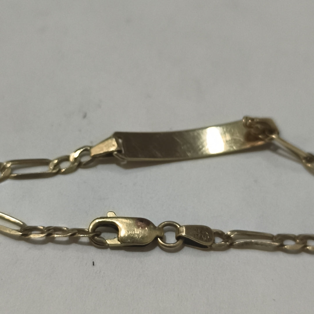 ESCLAVA ORO 14 K 2,60 GRMS (SEMINUEVO)