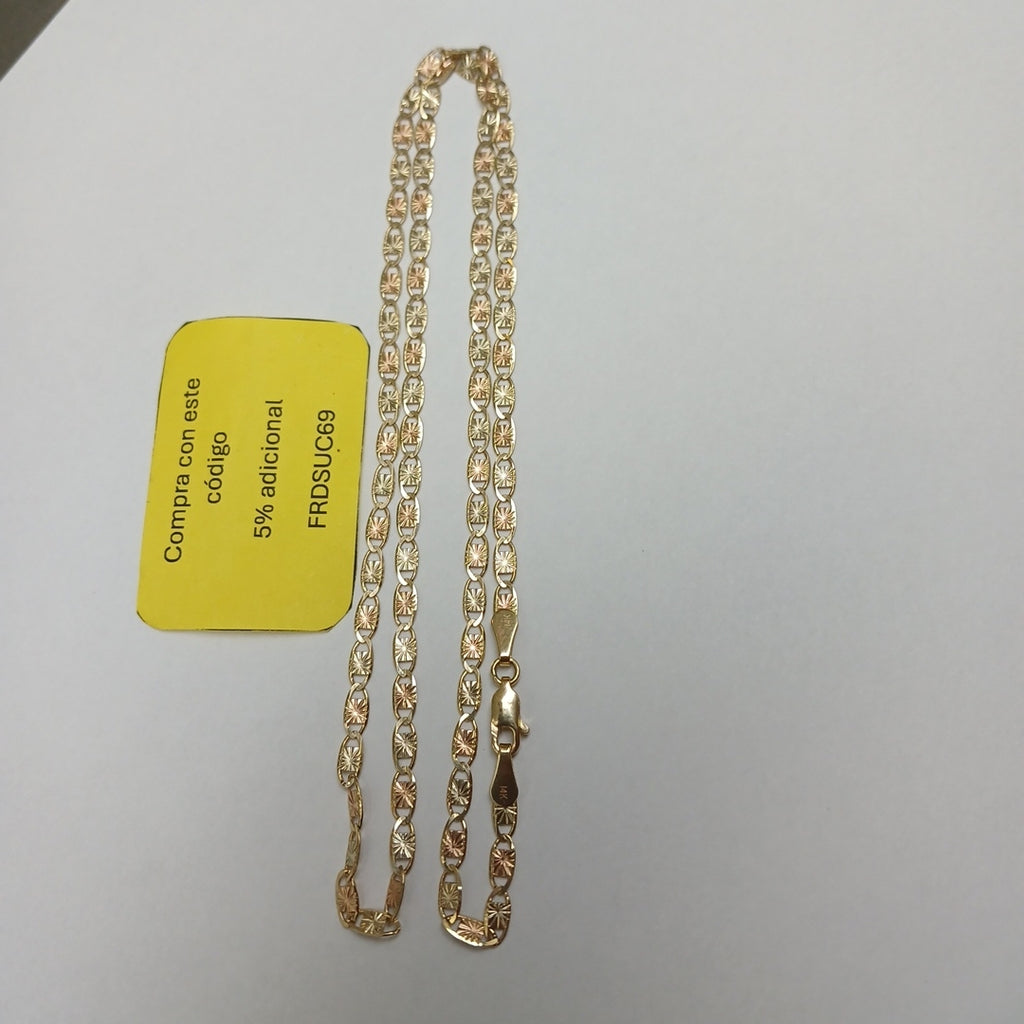 CADENA GUCHI 14K 55 CM 8 GR (NUEVO)