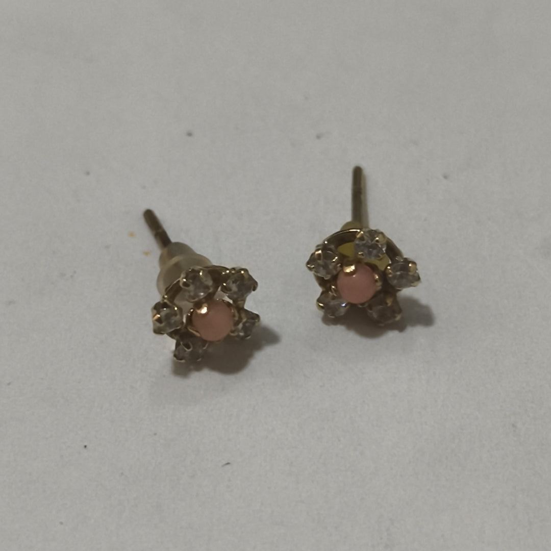 ARETES PAR ORO 10 K 0,80 GRMS (SEMINUEVO)