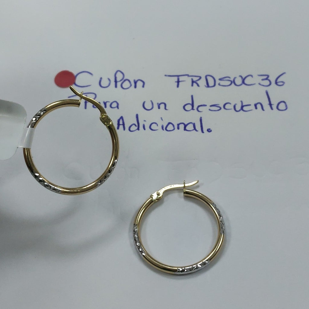 ARRACADAS ORO 14K 1.4 (NUEVO)