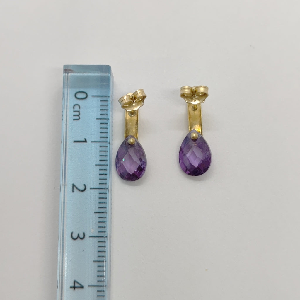 ARETES PAR ORO 14 K 2 GRMS (SEMINUEVO)