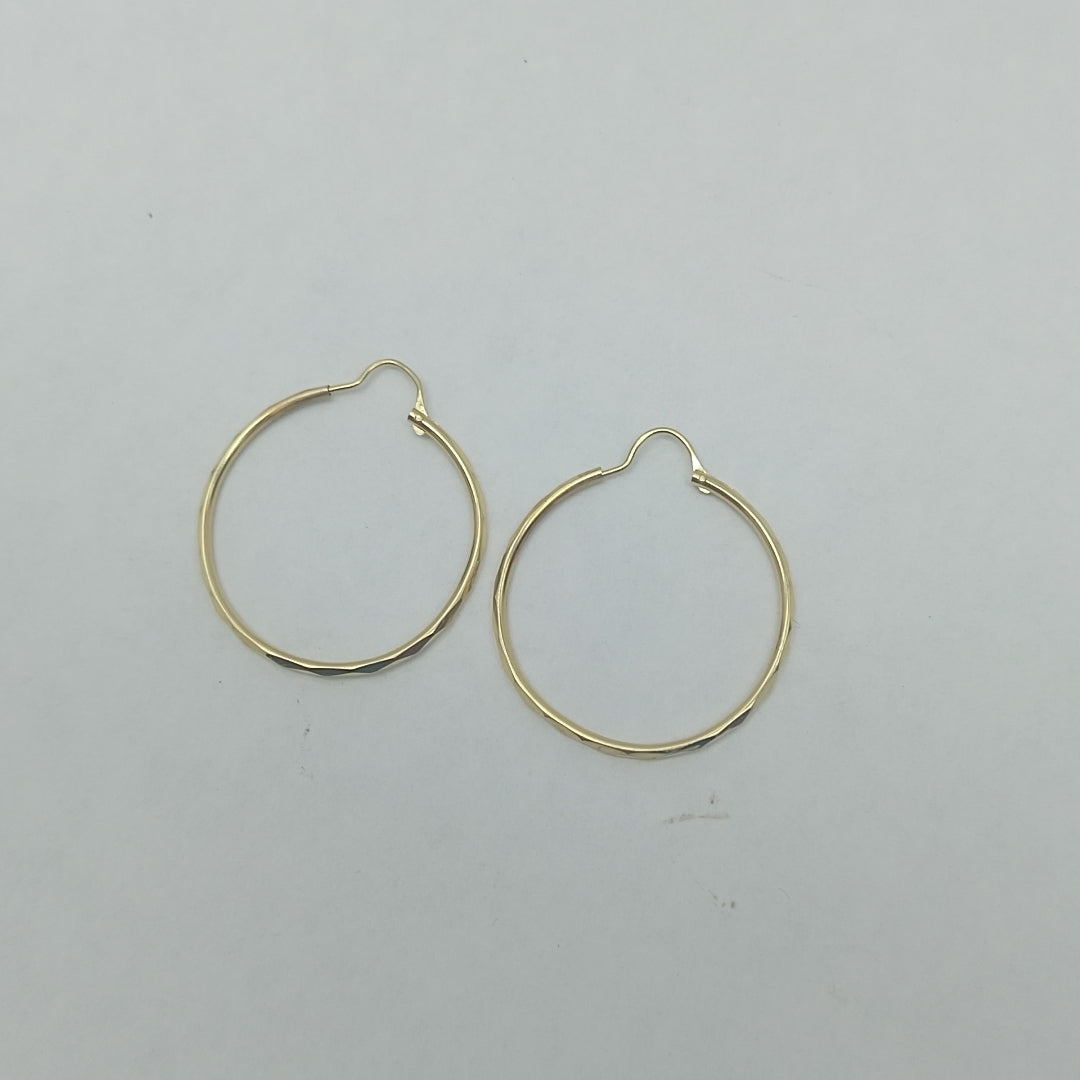 ARRACADAS PAR ORO 14 K 1.6 GRMS (SEMINUEVO)