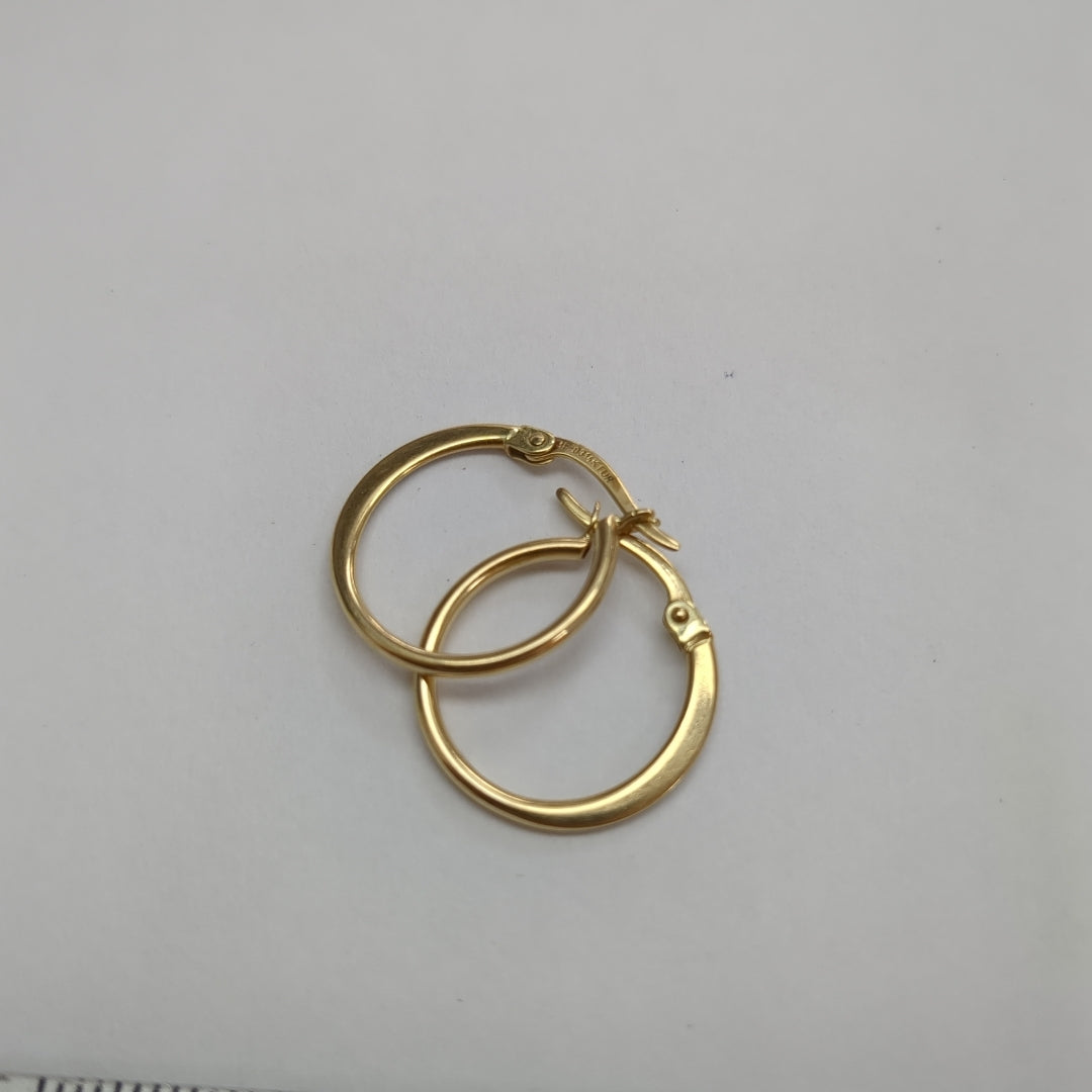 ARRACADAS PAR ORO 14 K 1.1 GRMS (SEMINUEVO)
